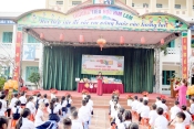 TRƯỜNG TIỂU HỌC HIM LAM RỘN RÀNG NGÀY HỘI STEM VỚI CHỦ ĐỀ “KHƠI  DẬY ĐAM MÊ – ĐÁNH THỨC SÁNG TẠO”