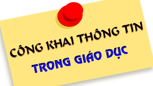 Trường TH Him Lam thực hiện công khai giáo dục năm học 2023-2024